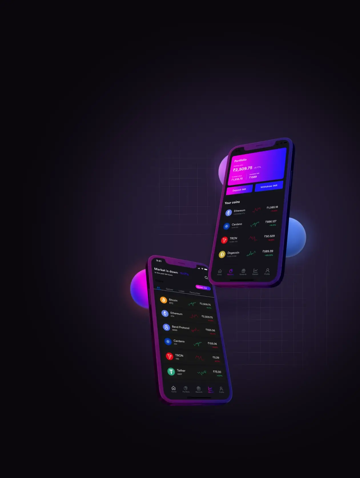 Manara AI - Zvolte buď "Přihlásit se" nebo "Vytvořit účet", abyste začali.